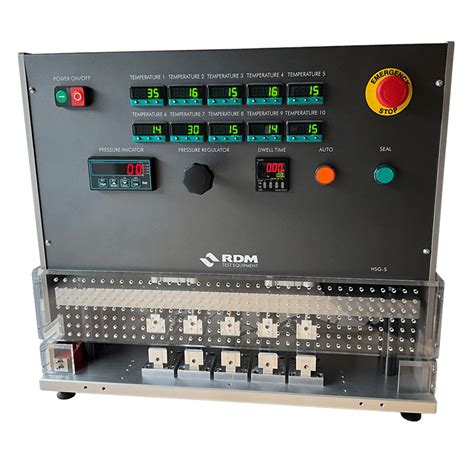 Heat Sealer Tester trading|rdm heat sealer.